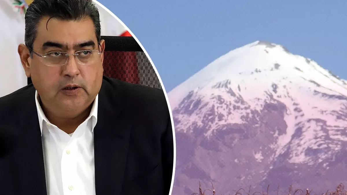Sergio Salomón Céspedes confirma que fueron controlados los incendios en el Pico de Orizaba.