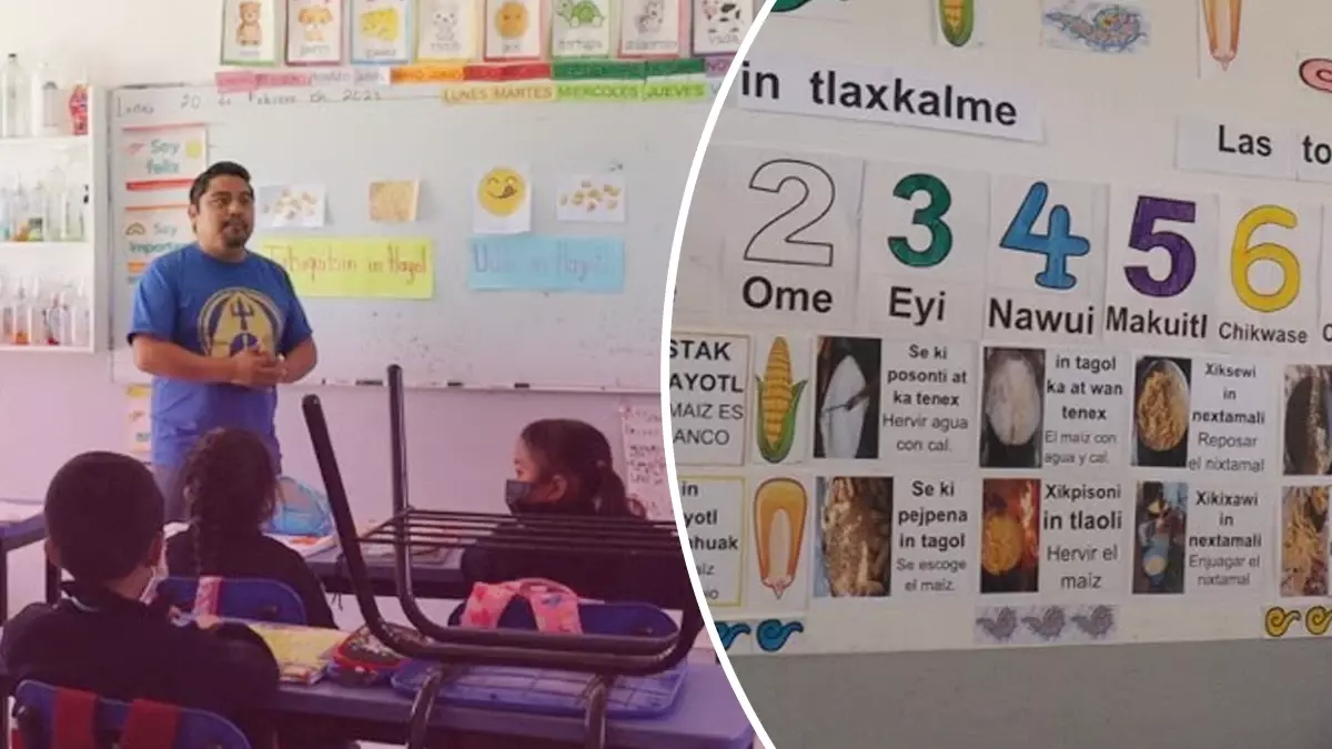 Primaria Bilingüe Quetzalcóatl, la escuela que preserva la lengua indígena en Puebla.