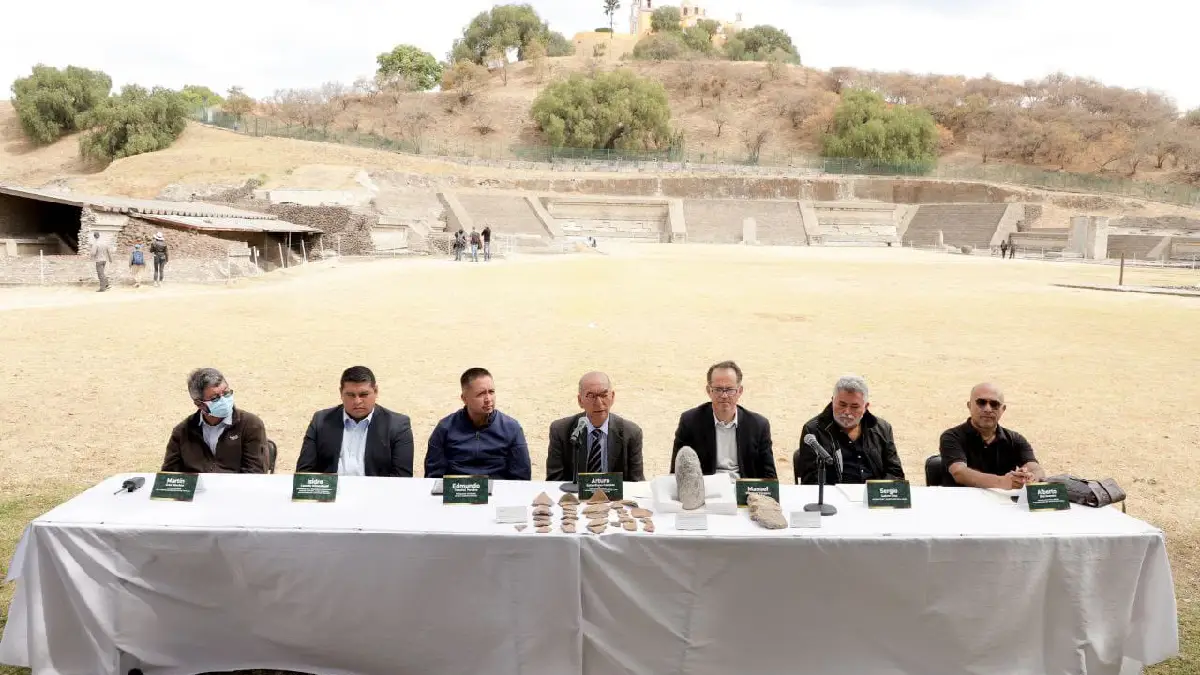 INAH y Ayuntamiento de San Andrés suman esfuerzos para preservar la Zona Arqueológica de Cholula