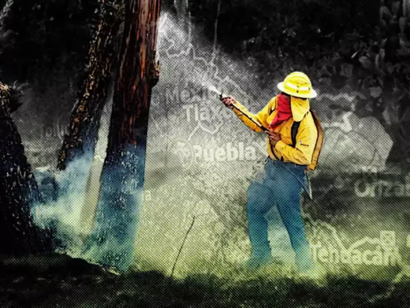 Puebla, tercer lugar en incendios forestales en lo que va del 2023