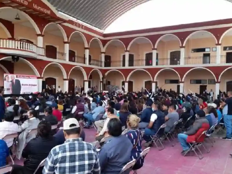 Puebla es Claudia Sheinbaum; 13 mil 600 poblanos participaron en las asambleas multitudinarias que se realizaron de forma simultánea en 29 estados del país