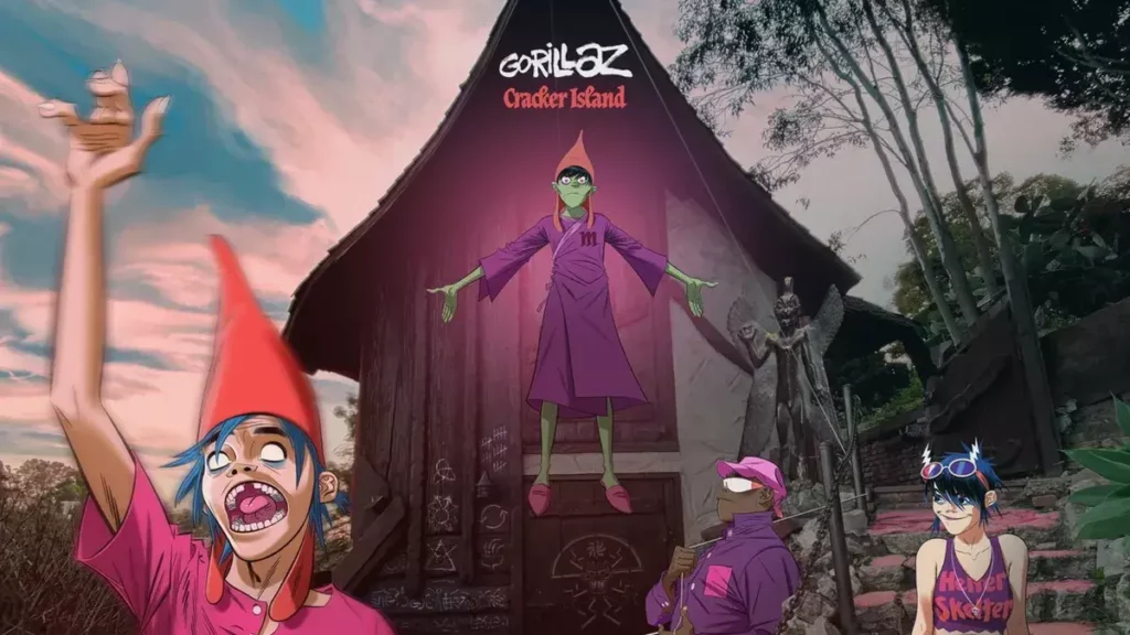 Cracker Island, el nuevo álbum de Gorillaz que incluye reggaetón