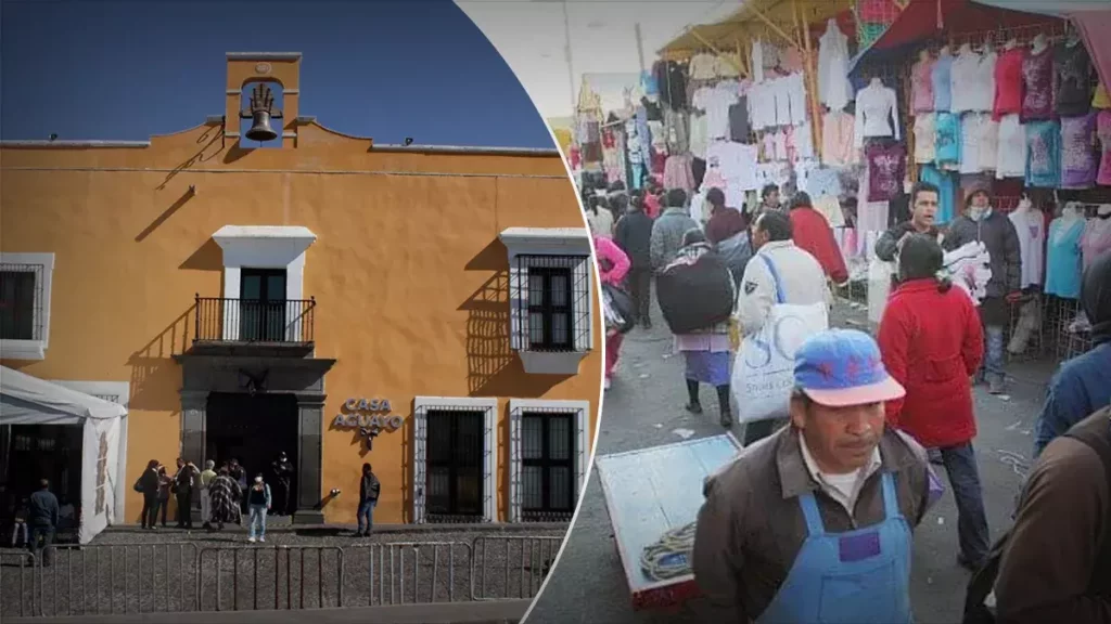 Tianguistas de Tepeaca amenazan con tomar Casa Aguayo