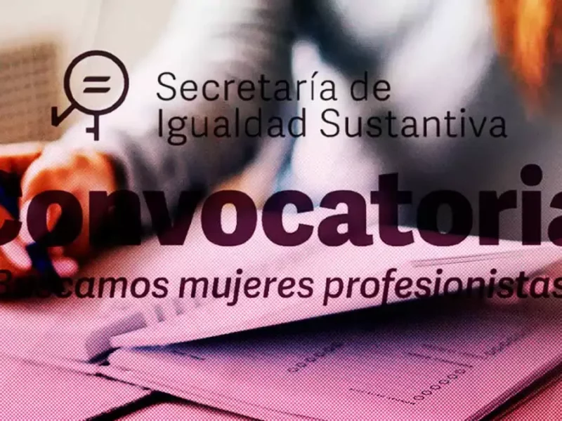 Igualdad Sustantiva de Puebla lanza convocatoria para contratación de mujeres profesionistas