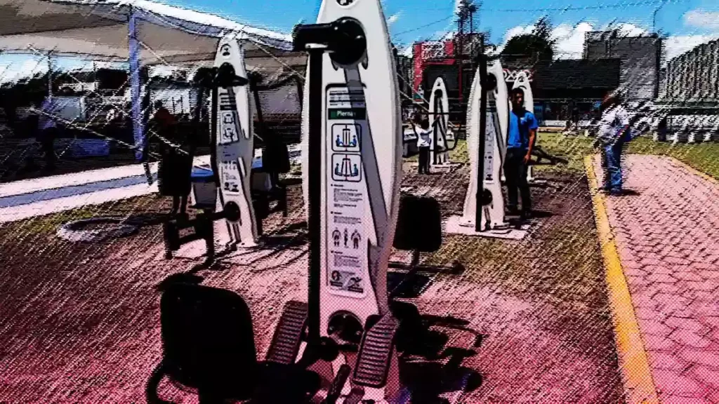 Detectan robo de piezas de gimnasios al aire libre en Amalucan y Bosques