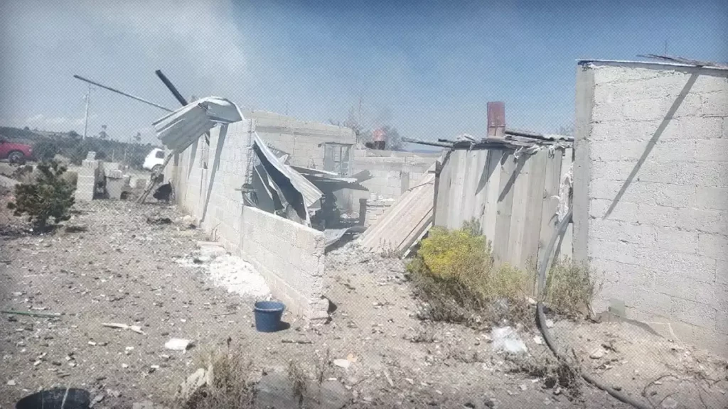 Explota polvorín en Xiutetelco; solo reportan daños materiales