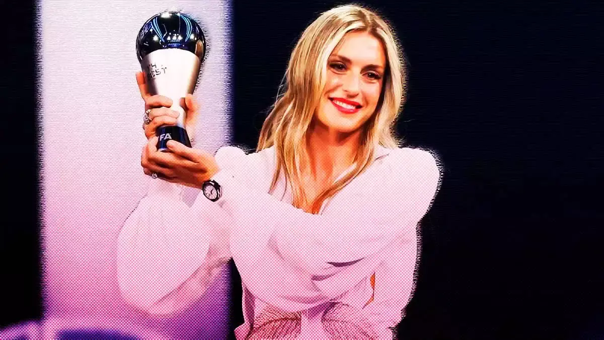La “Reina” Alexia Putellas obtuvo su segundo Premio The Best de la FIFA