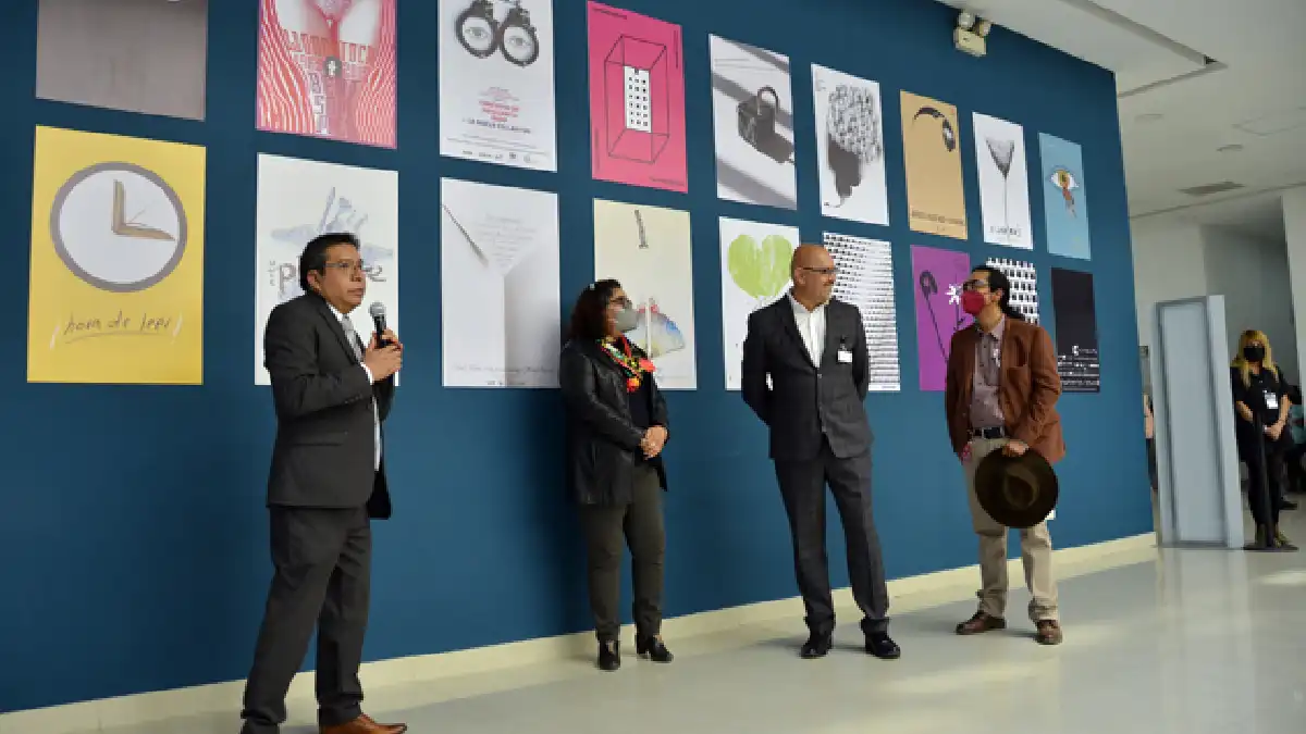 Se inaugura en Biblioteca Central Universitaria exposición “Miradas del cartel”