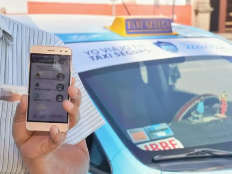 Cholultecas y visitantes podrán viajar en taxis seguros: Paola Angon.