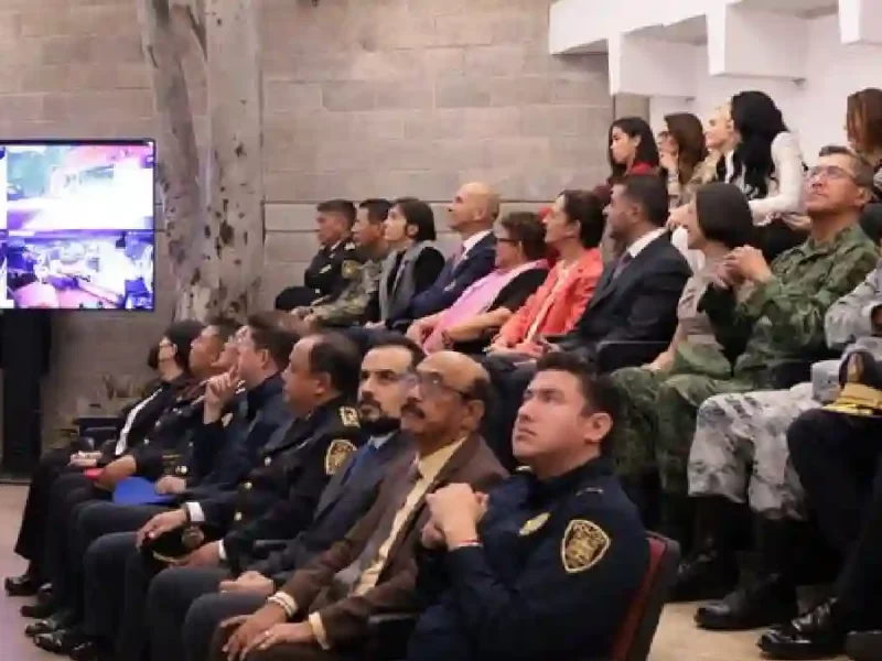 Sheinbaum: para una policía más y mejor capacitada inauguramos en la capital del país el centro de entrenamiento de realidad virtual, único en Latinoamérica