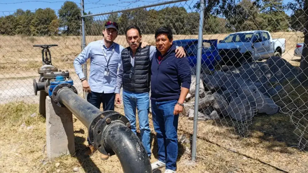 Trabaja Ayuntamiento de Puebla en la rehabilitación de pozos de agua en San Miguel Canoa