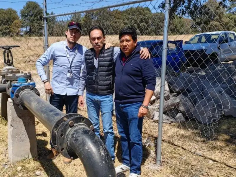 Trabaja Ayuntamiento de Puebla en la rehabilitación de pozos de agua en San Miguel Canoa