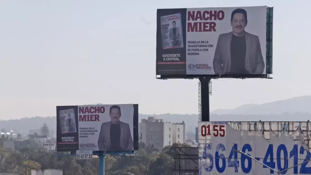 Gobierno de Puebla iniciará el retiro de espectaculares con propaganda política 