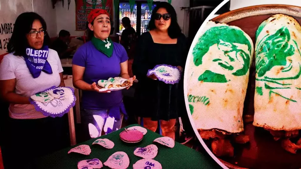Con tortillas hacen reconocimiento a activistas en taquería de Puebla