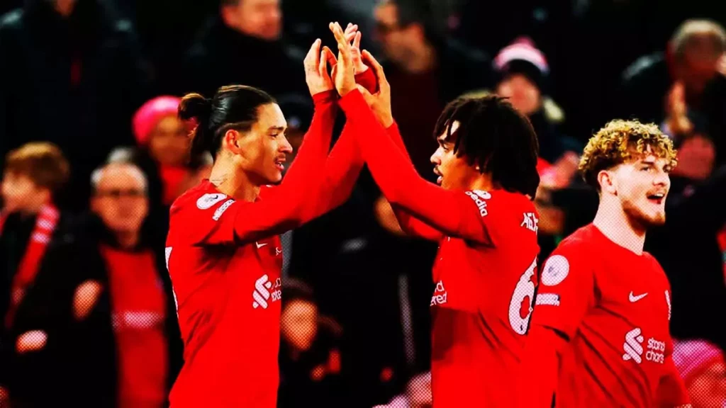 El Liverpool golea siete a cero a Manchester United en la Premier League 