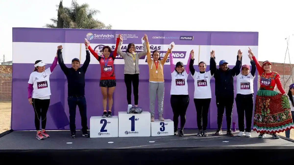 Con éxito se realizó la carrera "8M: Sanandreseñas Libres Cambiando el Rumbo”