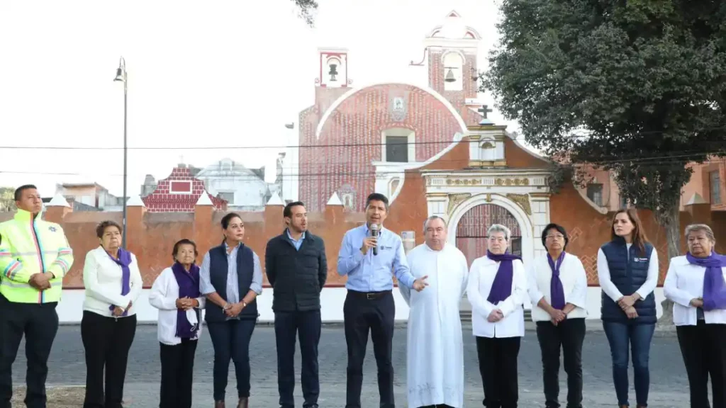 Ayuntamiento de Puebla rescata imagen del Templo de San Antonio y fachadas en barrios