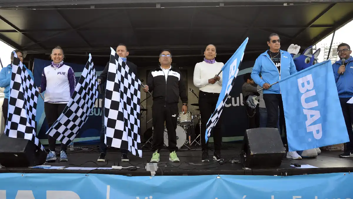 La BUAP celebra con éxito la “Primera carrera de la mujer”