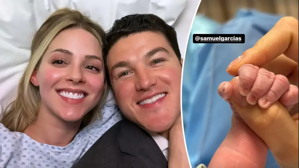 Samuel García y Mariana Rodríguez ya son papás; así presentaron a su bebé.