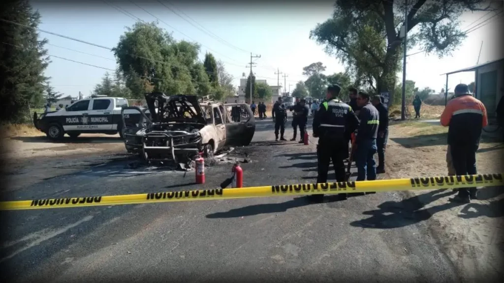 Cinco personas resultan heridas por explosión de pólvora en Huejotzingo