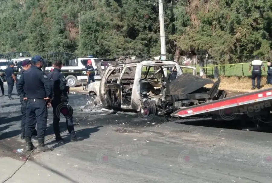 Cinco personas resultan heridas por explosión de pólvora en Huejotzingo