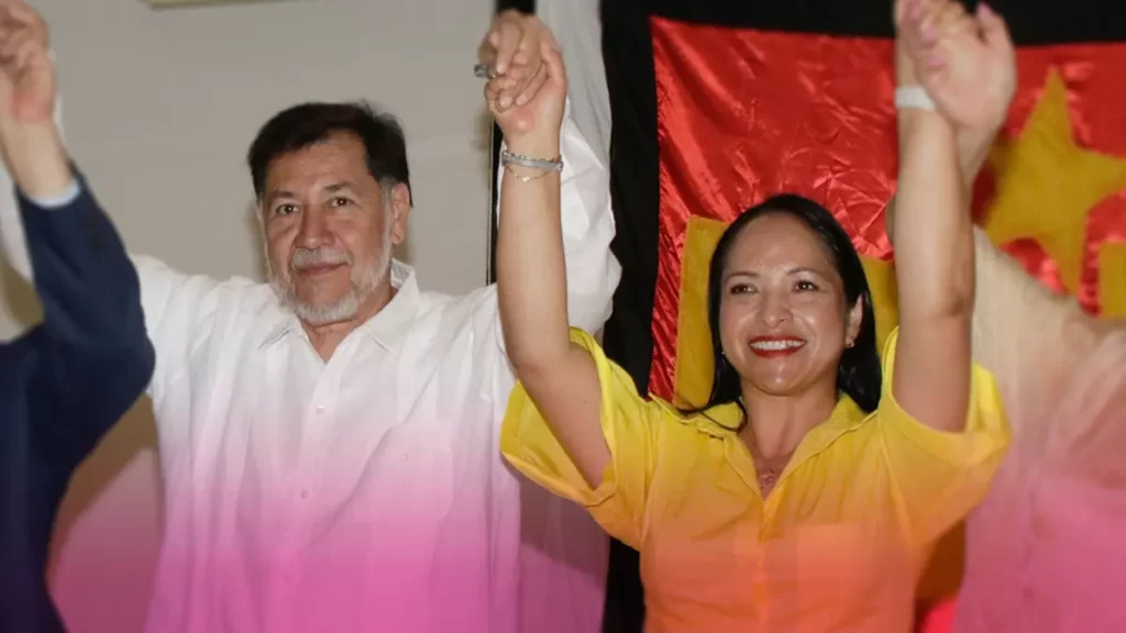 Noroña destapa a Lizeth Sánchez para la gobernatura de Puebla en 2024