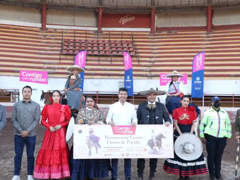 Puebla Capital recibirá el Torneo Centenario de la Asociación de Charros