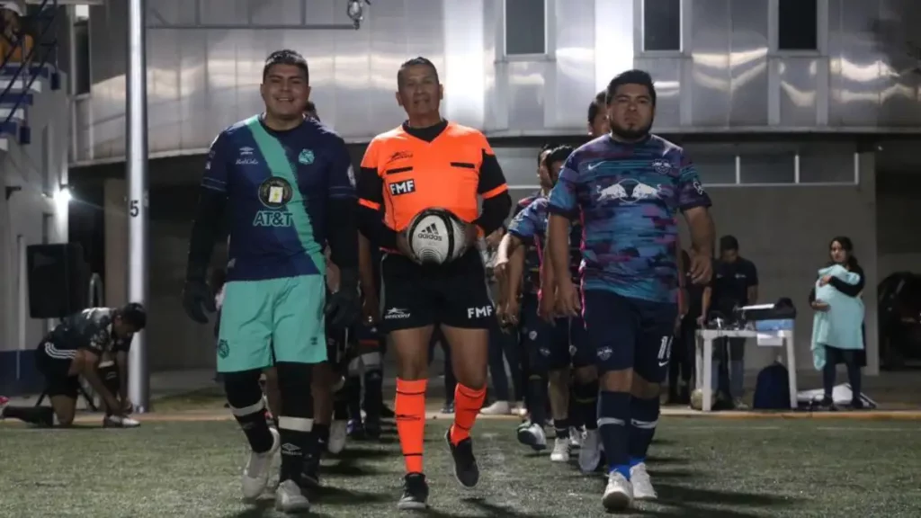 Inicia torneo Interdependencias de Fut7 en el municipio de Puebla