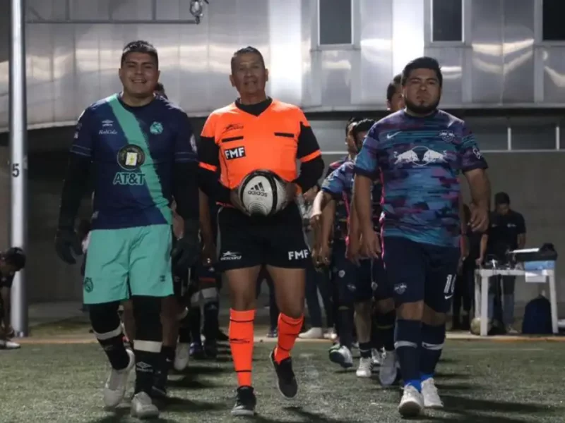 Inicia torneo Interdependencias de Fut7 en el municipio de Puebla