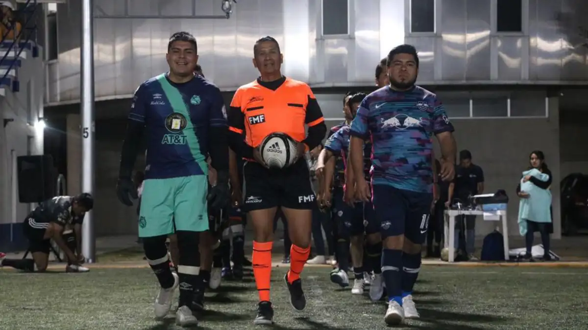 Inicia torneo Interdependencias de Fut7 en el municipio de Puebla