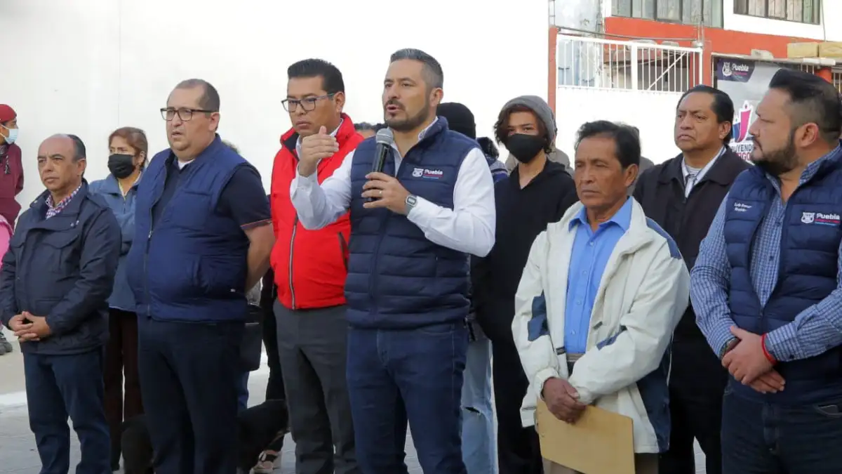 Ayuntamiento de Puebla entrega una calle más en San Baltazar Campeche