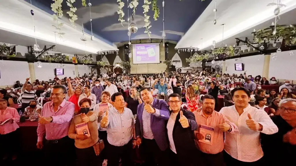 Armenta se deslinda de Héctor Alonso luego de foto con él en evento