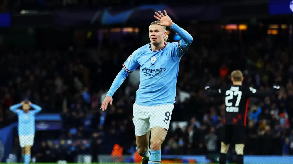 De la mano de Haaland el Manchester City aplastó al RB Leipzig en Champions League  