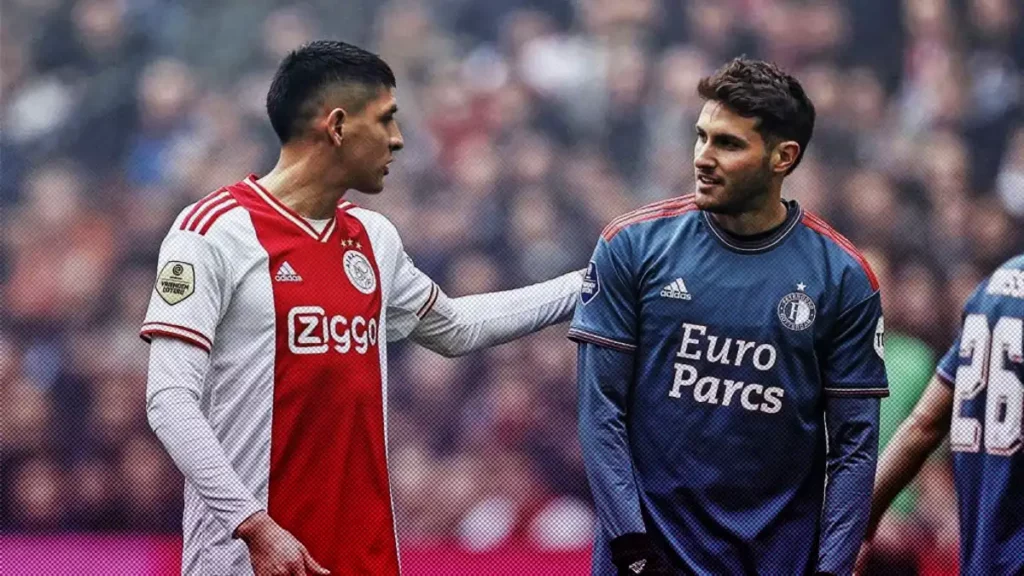 Santiago Giménez y Edson Álvarez anotan en el Clásico holandés.