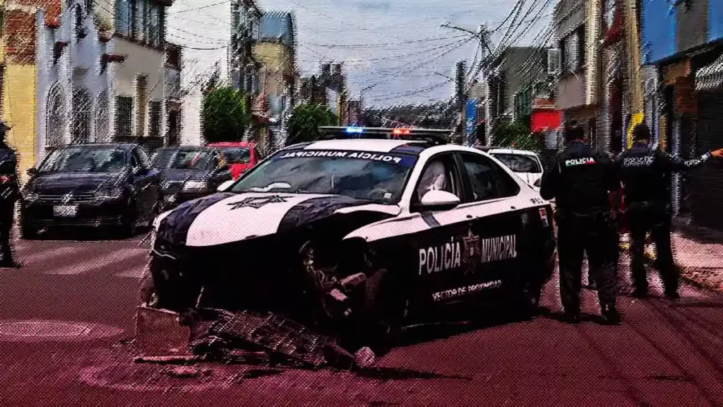 En el año, elementos de la SSC de Puebla llevan cuatro patrullas chocadas