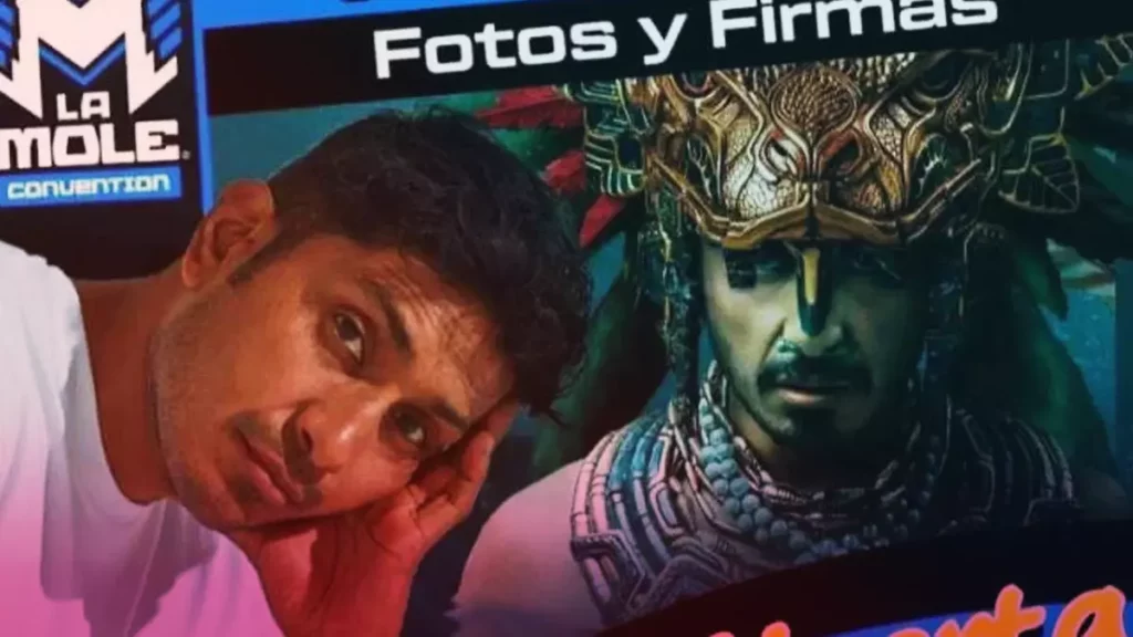 Critican a Tenoch Huerta por cobrar 2 mil pesos por una selfie en La Mole.