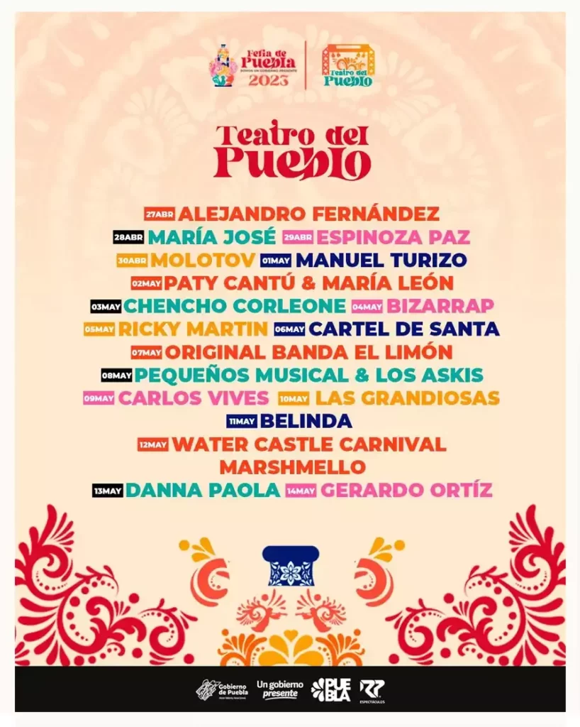 Ricky Martin confirma su asistencia a la Feria de Puebla 2023