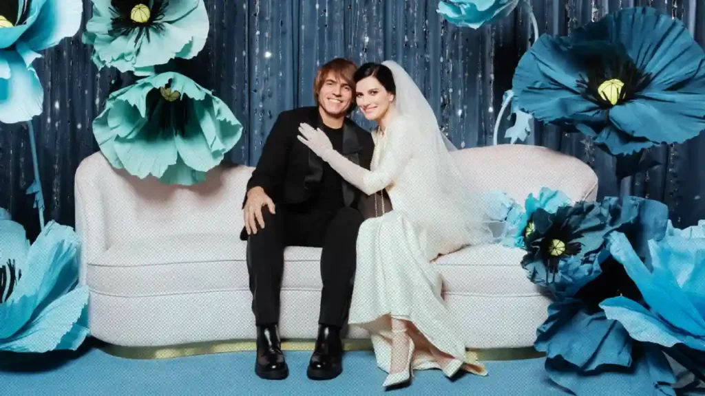 Después de 18 años de relación, Laura Pausini se casó con Paolo Carta