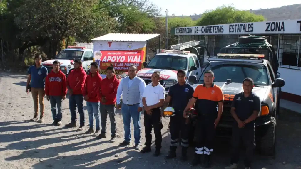 Arranque del operativo Semana Santa en Tecamachalco, “Prevención de accidentes apoyo vial para ti y las familias”