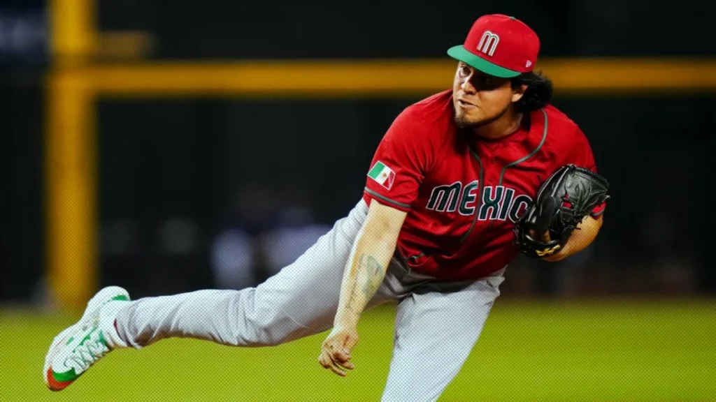 César Vargas, el primer pitcher poblano en un Clásico Mundial de Beisbol.