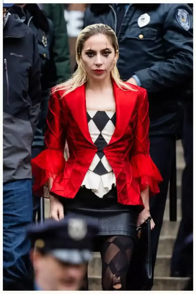 Filtran las primeras imágenes de Lady Gaga como Harley Quinn.