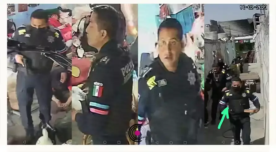 Denuncian a policías por robos en casonas del barrio de Analco y El Alto