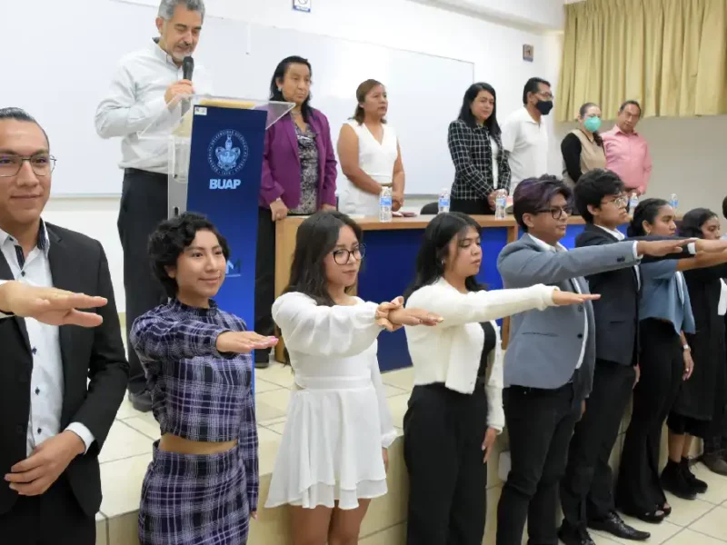 Toman protesta los grupos estudiantiles Descubriendo pequeños científicos e Innovando Con-ciencia