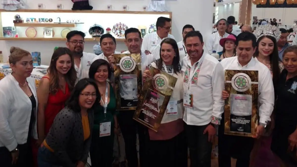 Participa municipio de Huejotzingo en el Tianguis Turístico 2023.