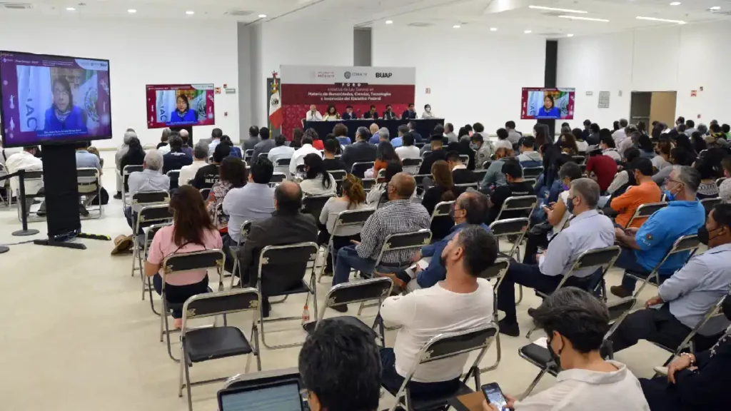Celebran Conacyt y BUAP foro sobre iniciativa de Ley General en HCTI