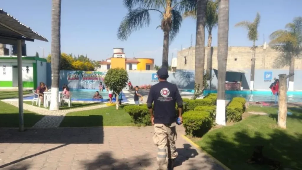 Protección Civil de San Pedro Cholula concluye revisión a balnearios.