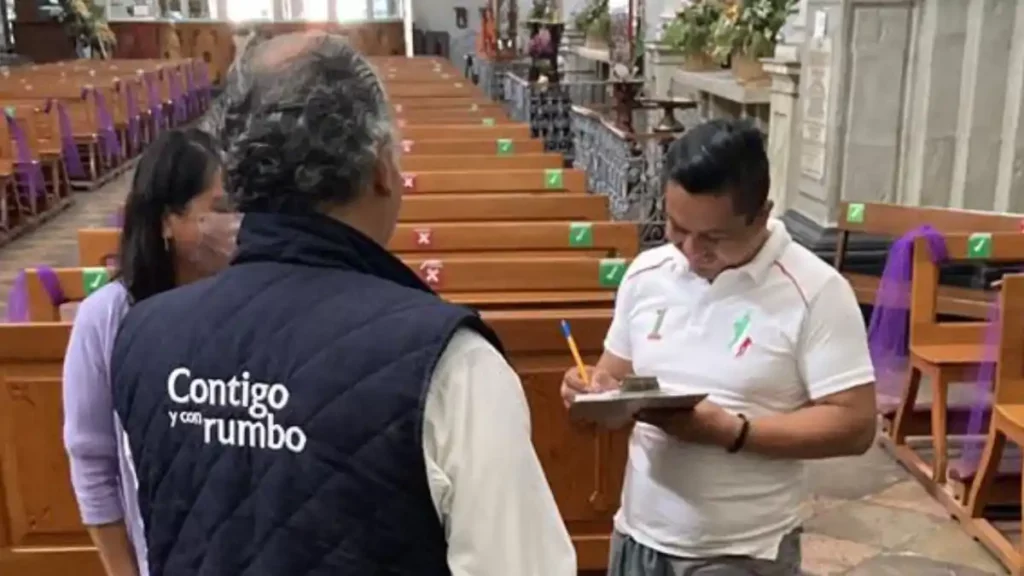 Previo a Semana Santa Ayuntamiento de Puebla inspecciona estructura de templos