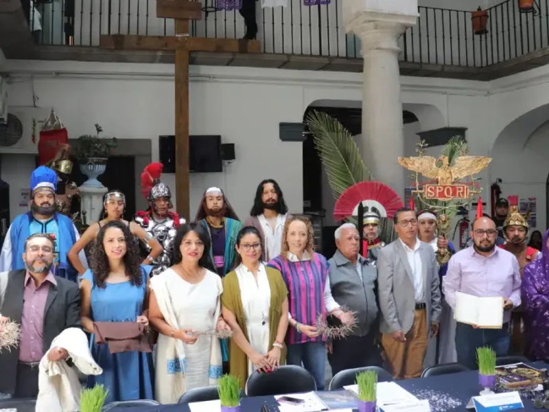 Todo listo para Semana Santa en juntas auxiliares