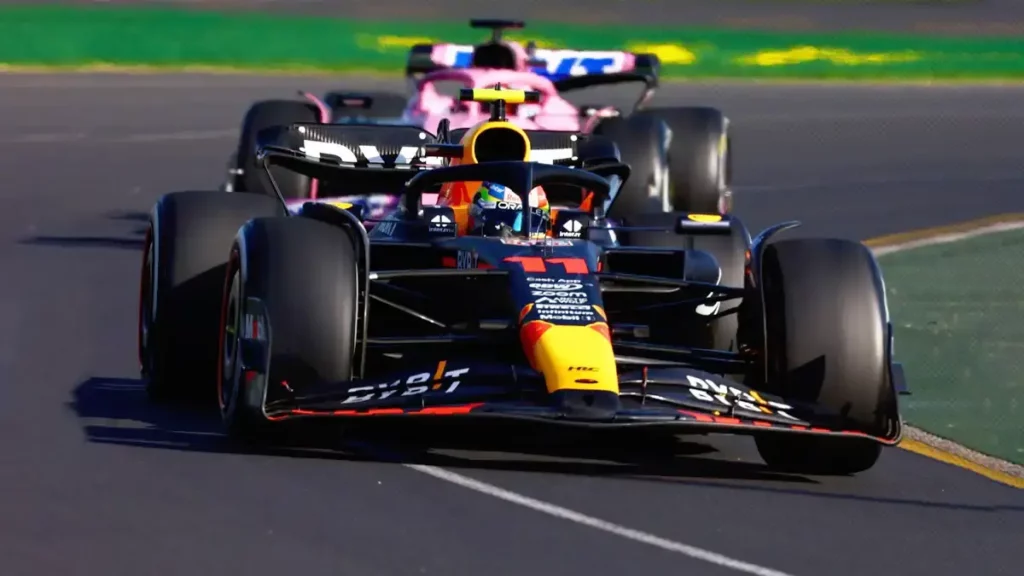 “Checo” Pérez termina en el quinto lugar del Gran Premio de Australia.