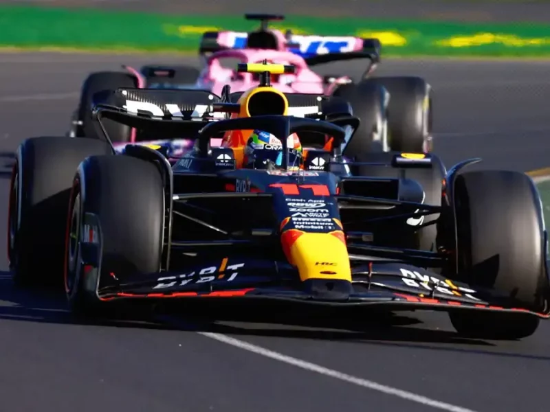 “Checo” Pérez termina en el quinto lugar del Gran Premio de Australia.